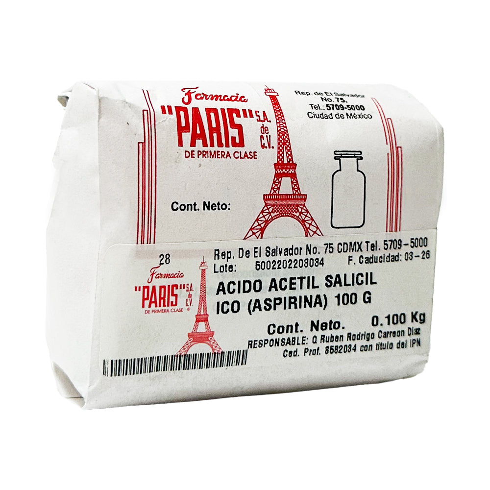 Ácido Acetil Salicílico (Aspirina) 100 g