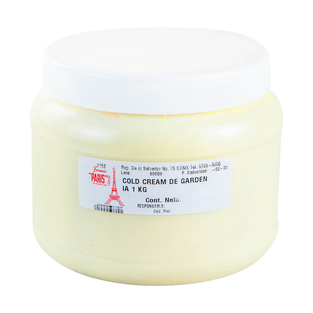 Cold Cream de Gardenias 1 kg