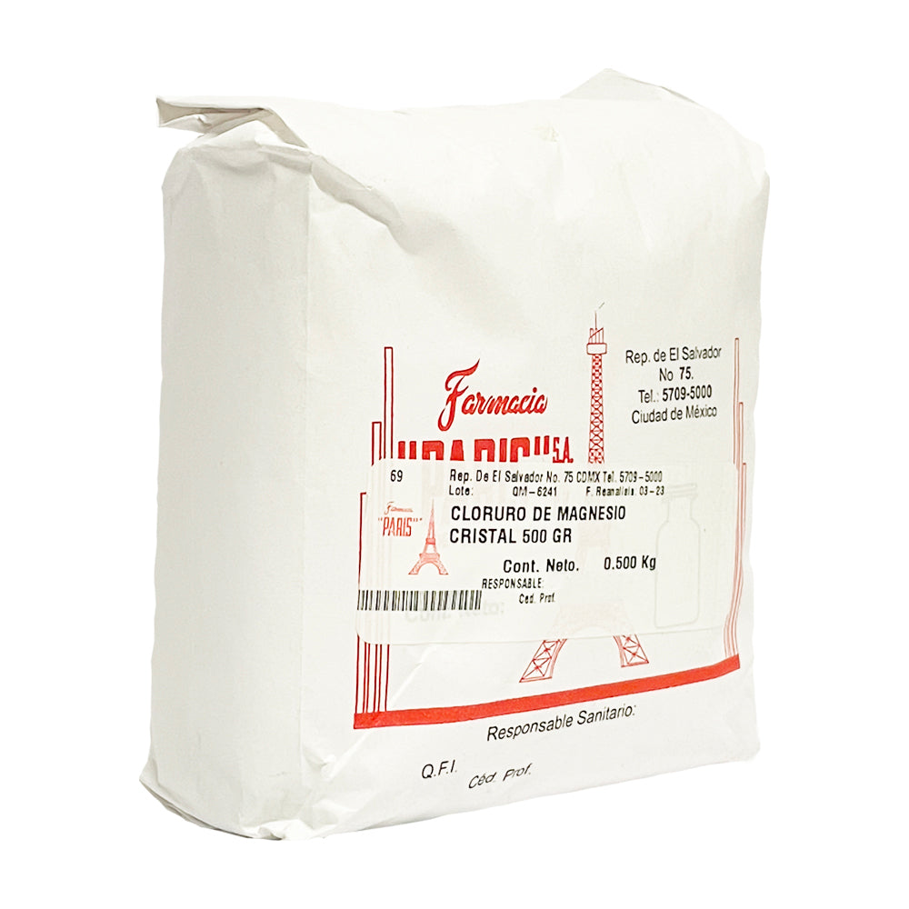 Cloruro de Magnesio Cristal 500 g