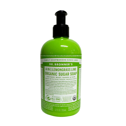 Dr. Bronner's 4-IN-1 Lemongrass lime 355 ml