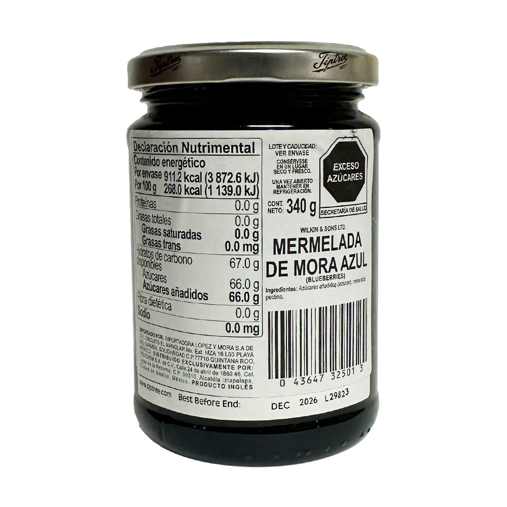 Wilkin & sons LTD Wild blueberry 340 g