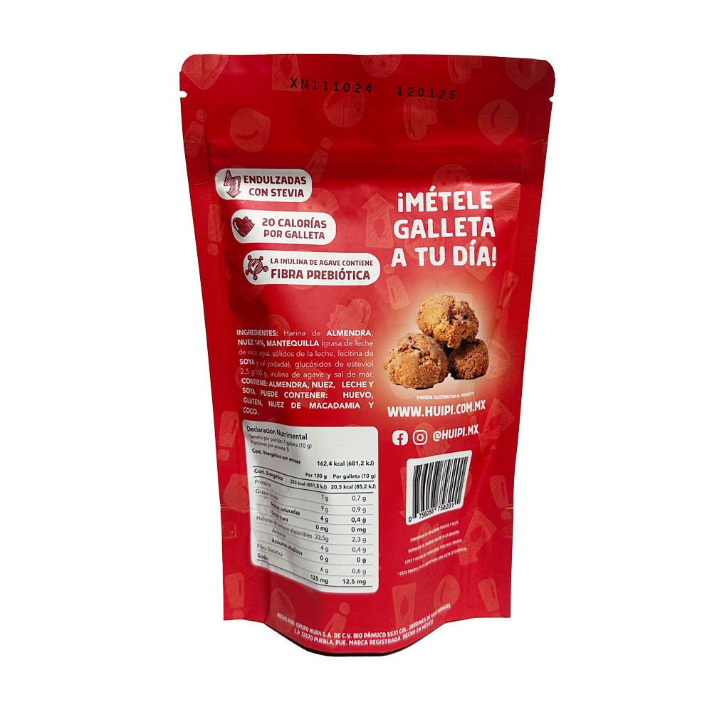 HUIPI MINI Galletas Mini de Nuez Keto 80 g