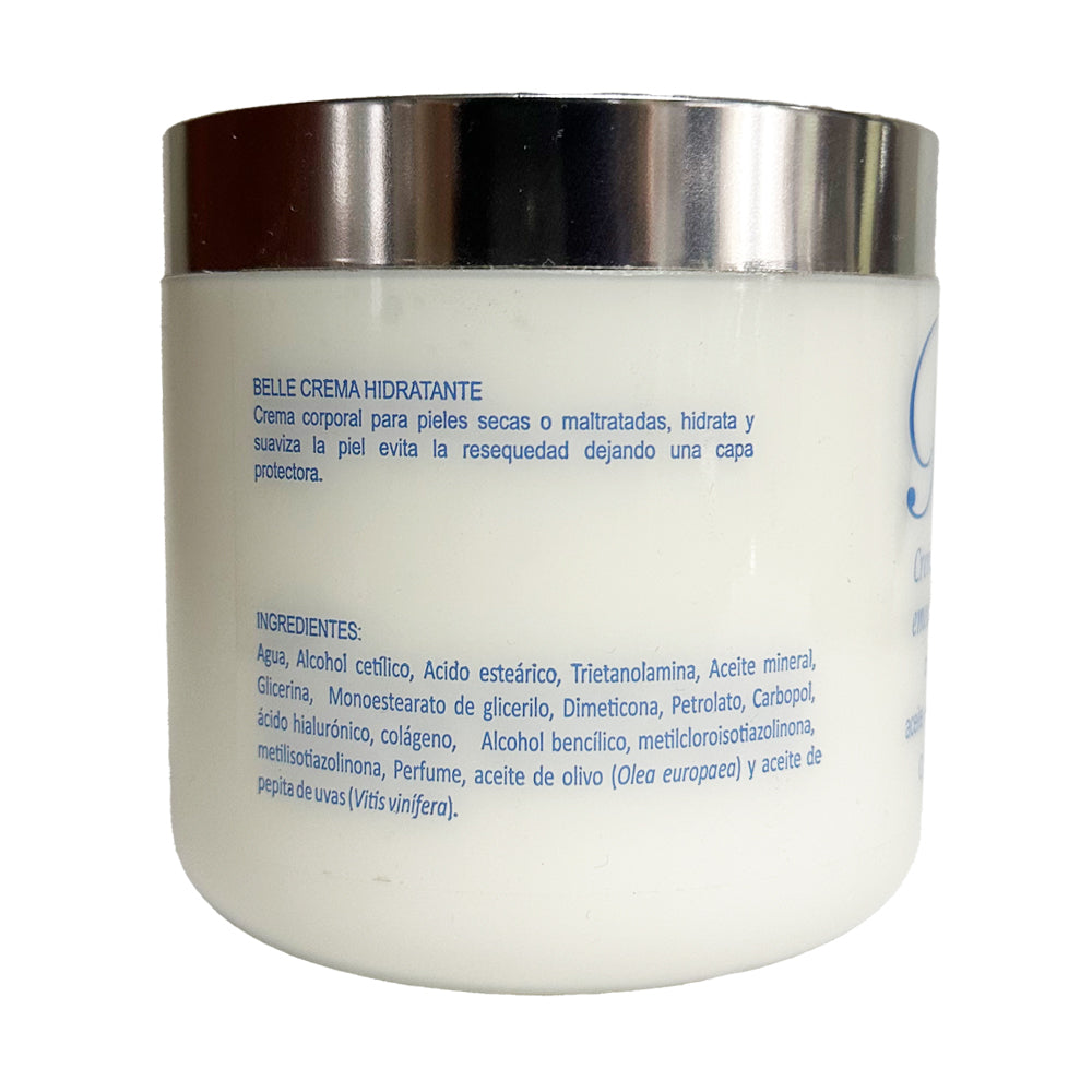 Crema Belle corporal emoliente para piel extra seca 500 ml