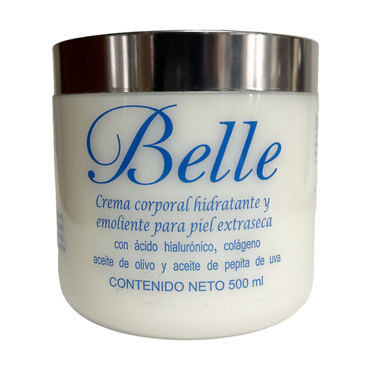 Crema Belle corporal emoliente para piel extra seca 500 ml