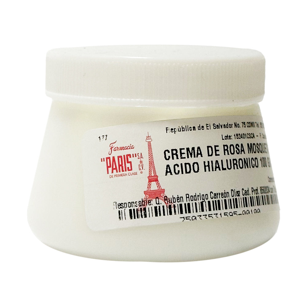 Crema de Rosa Mosqueta y Ácido Hialurónico 100 g