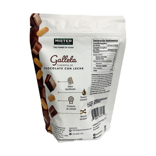 MISTER galleta con chocolate con leche 250 g