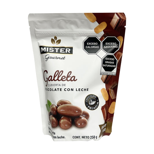 MISTER galleta con chocolate con leche 250 g