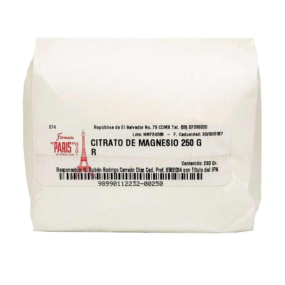 Citrato de Magnesio 250 g