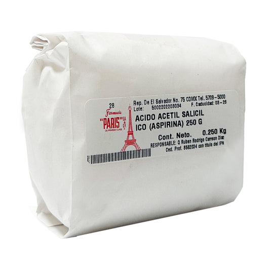 Ácido Acetil Salicílico (Aspirina) 250 g