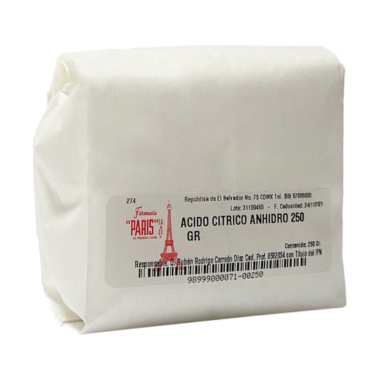 Ácido Cítrico Anhidro 250 g