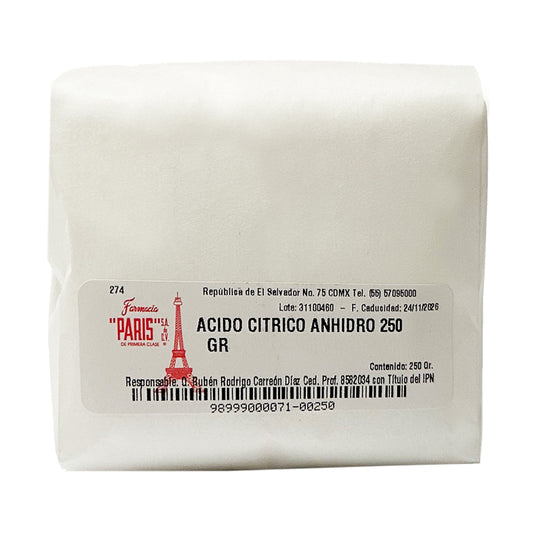 Ácido Cítrico Anhidro 250 g