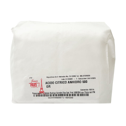 Ácido Cítrico Anhidro 500 g