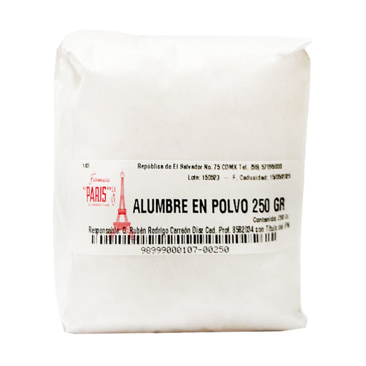 Alumbre en polvo 250 g