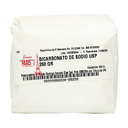 Bicarbonato de Sodio USP 250 g