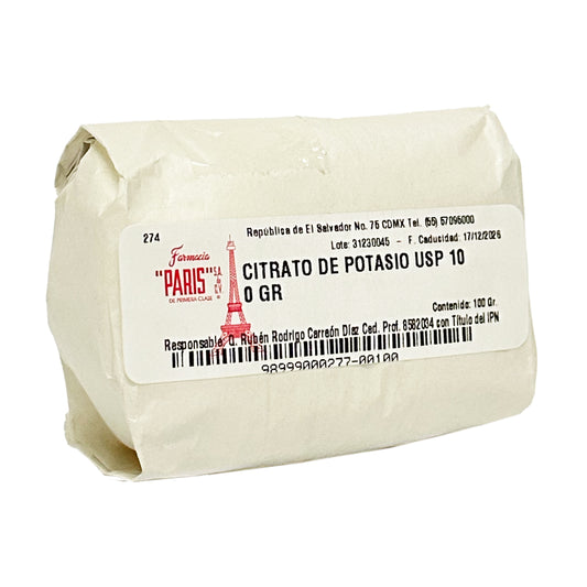 Citrato de Potasio USP 100 g