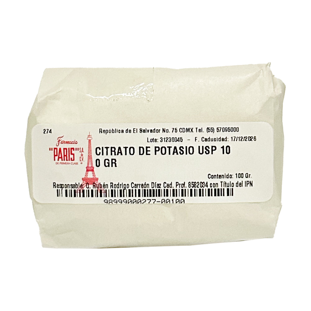 Citrato de Potasio USP 100 g