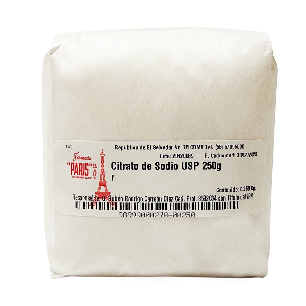 Citrato de Sodio USP 250 g