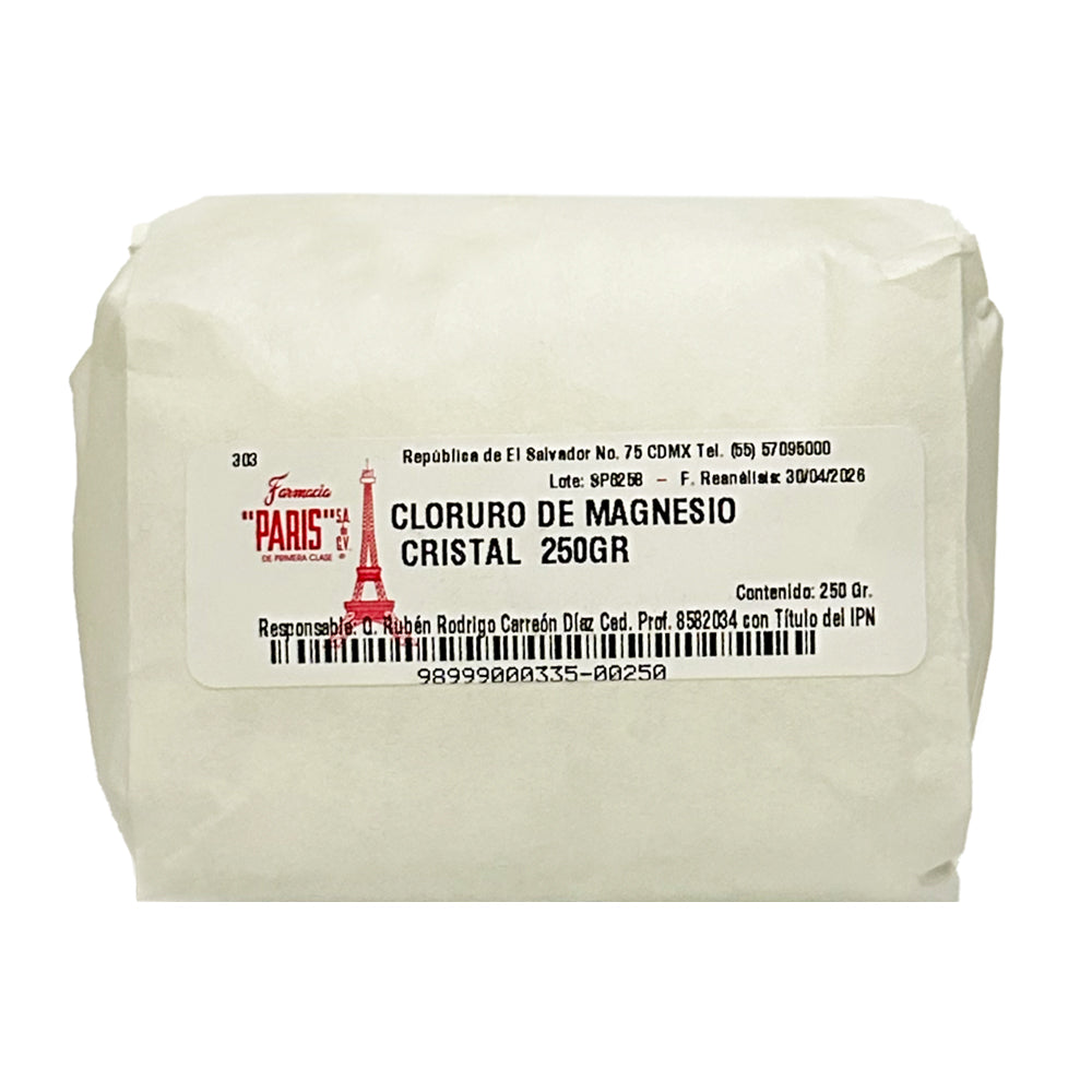 Cloruro de Magnesio Cristal 250 g