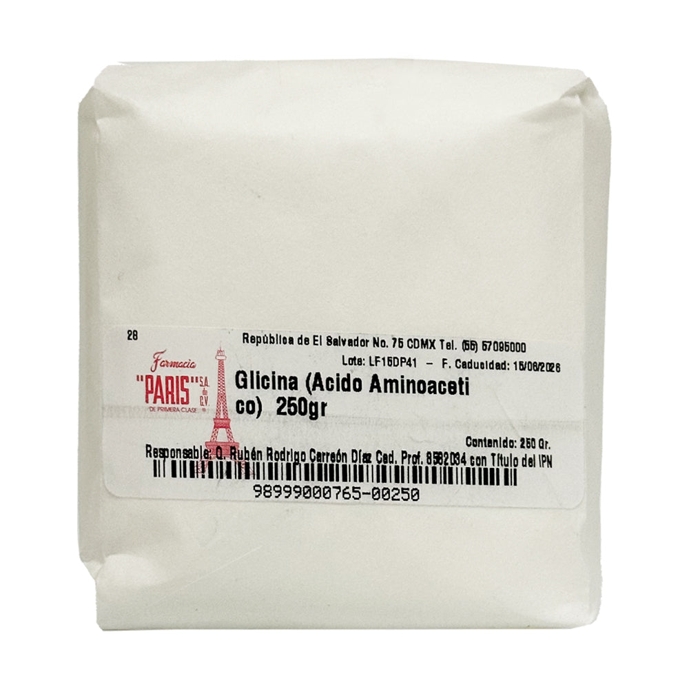 Glicina (Acido Aminoacetico) 250 g