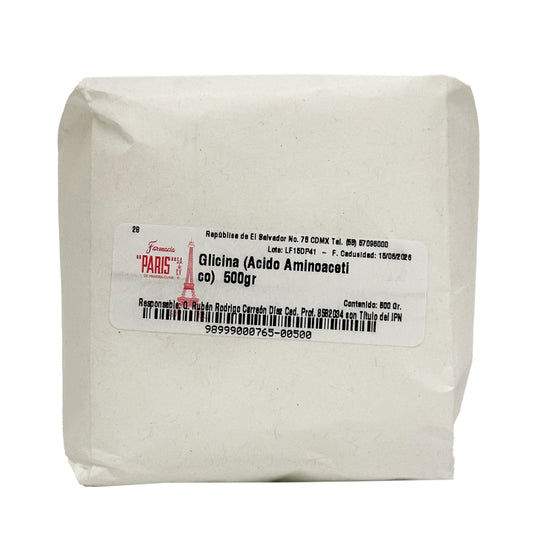 Glicina (Acido Aminoacetico) 500 g