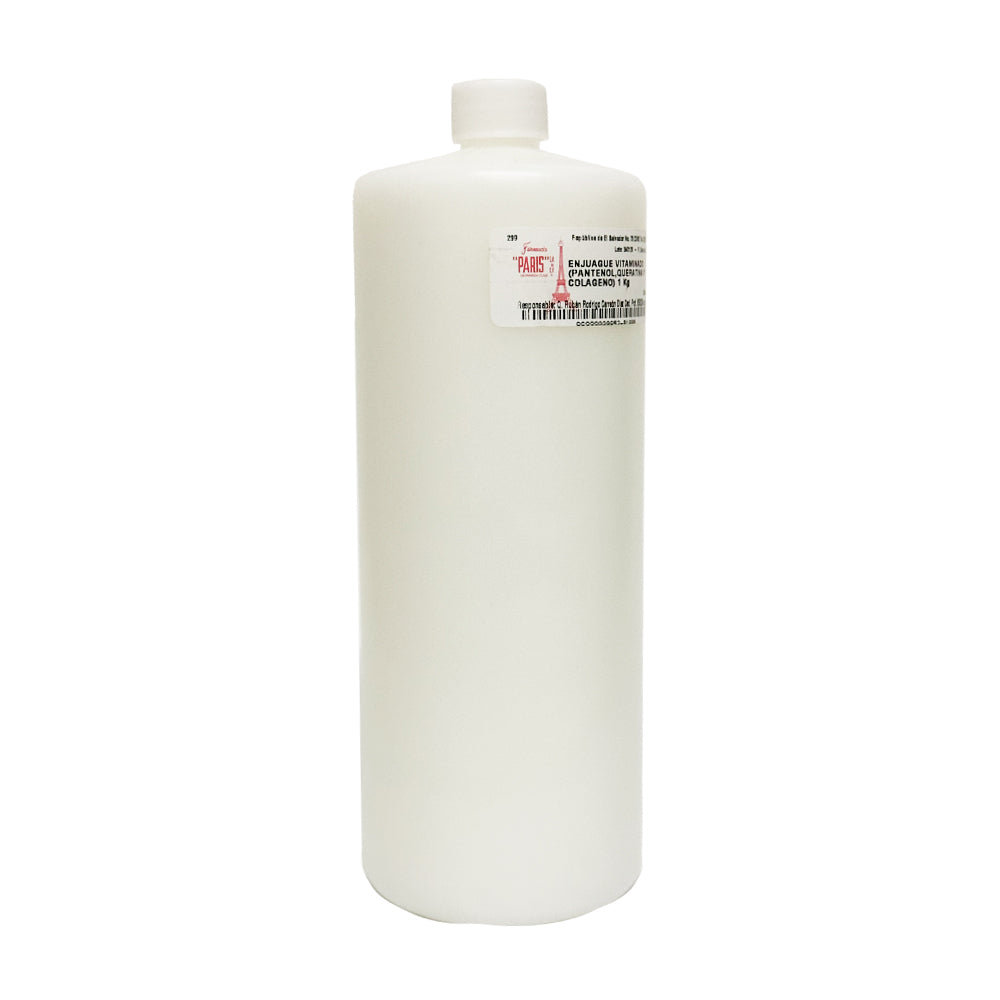 Enjuague vitaminado (Pantenol, Queratina y Colágeno) 1 L