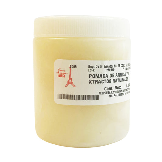 Pomada de Arnica y Extractos naturales 250 g