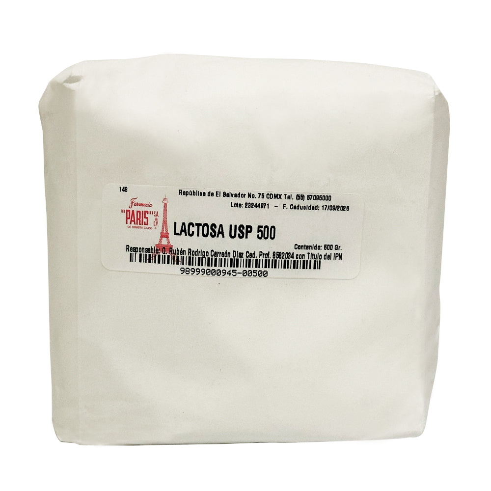 Lactosa USP 500 g