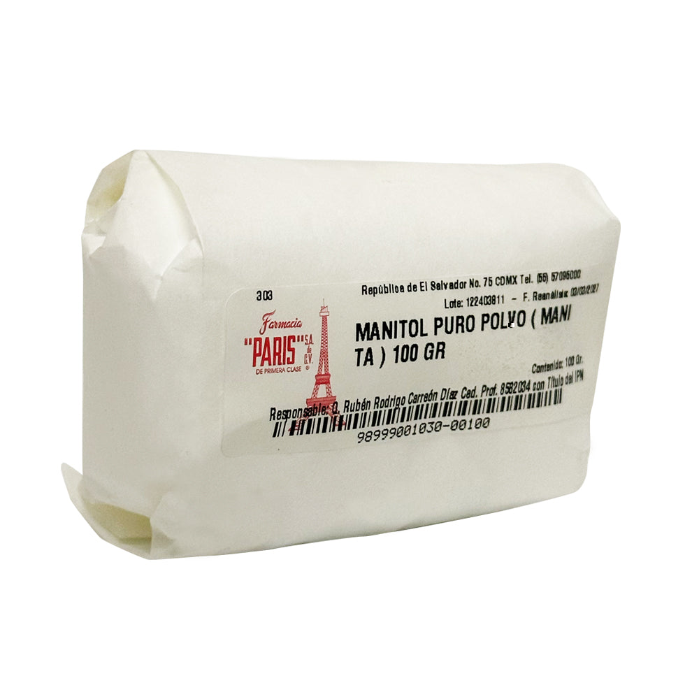 Manitol puro polvo 100 g