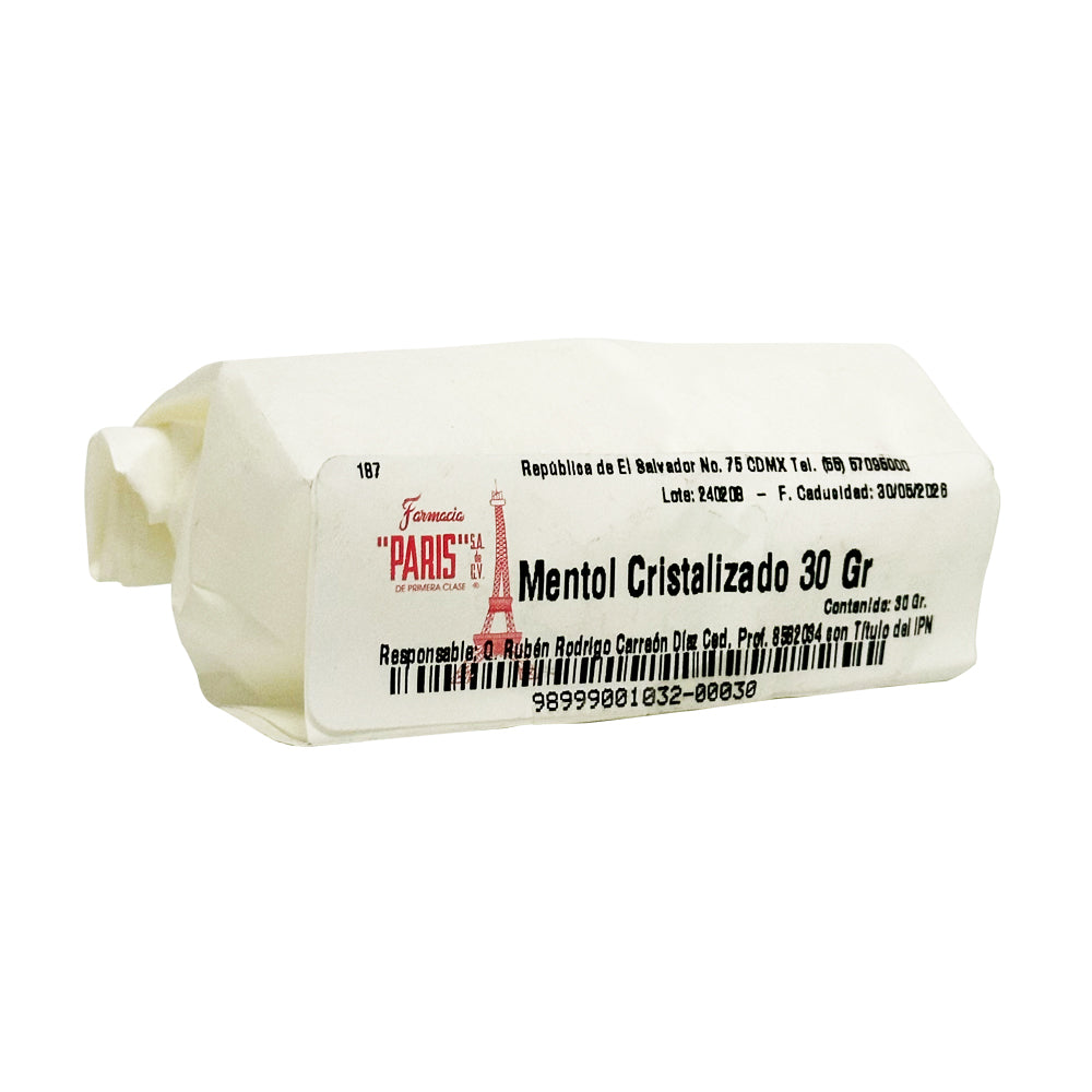 Mentol cristalizado 30 g