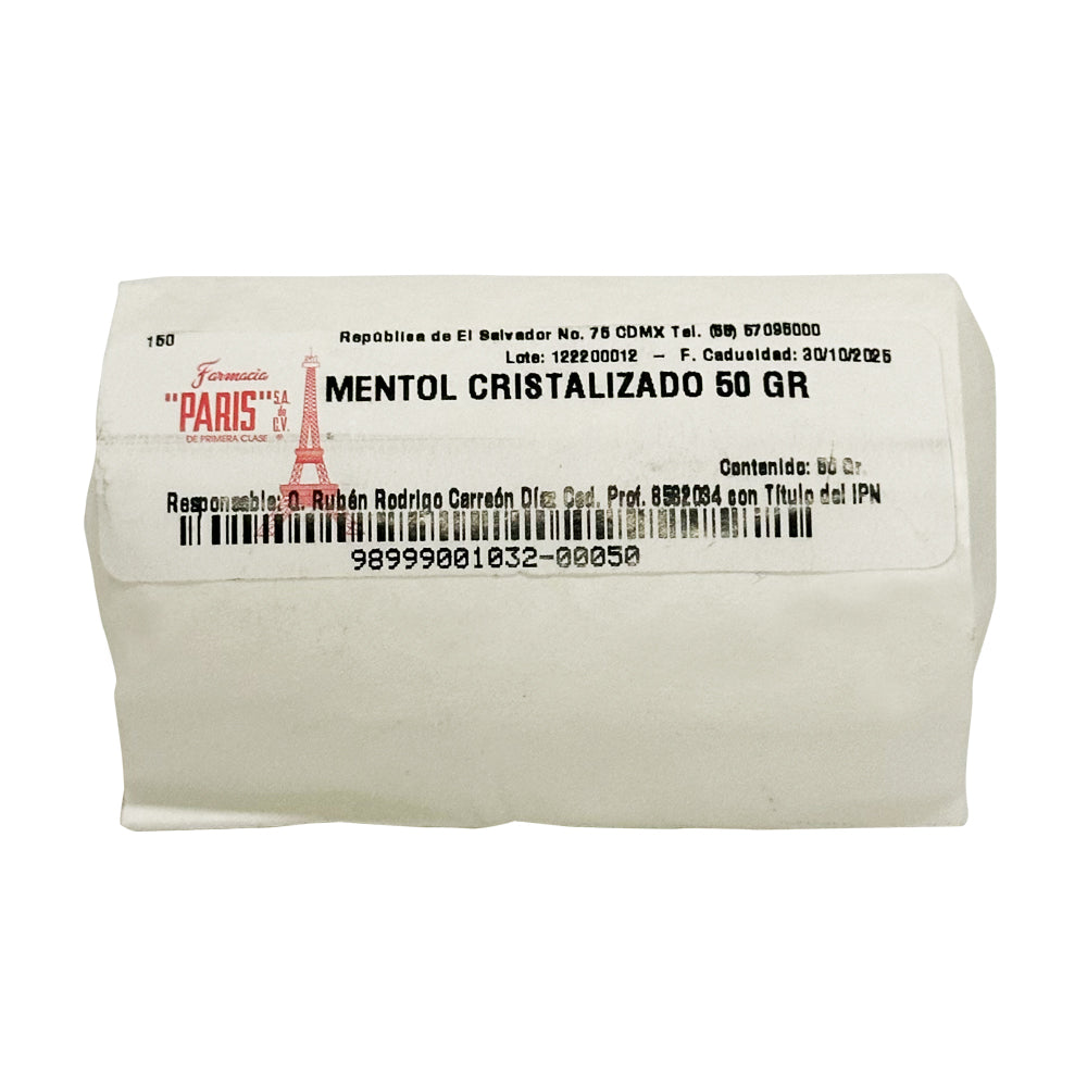 Mentol cristalizado 50 g