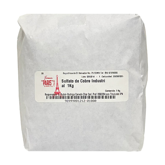 Sulfato de cobre industrial 1 kg