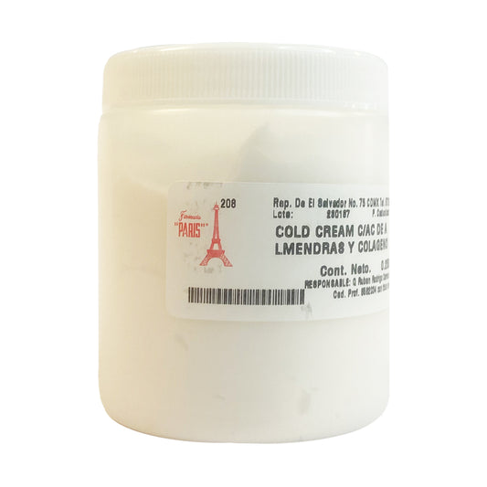 Cold Cream con aceite de Almendras y Colágeno 250 g