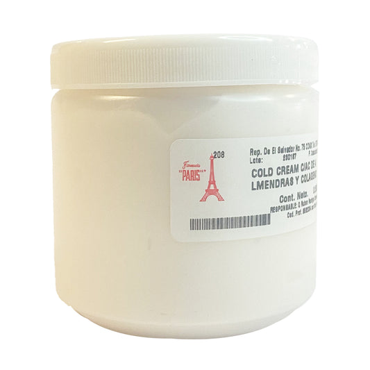 Cold Cream con aceite de Almendras y Colágeno 500 g