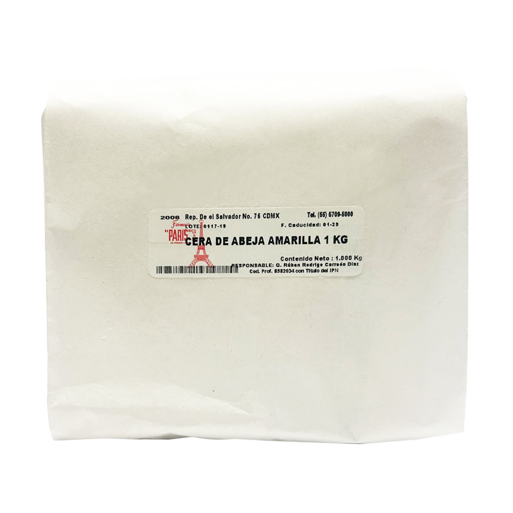 Cera de abeja amarilla pura 1 kg