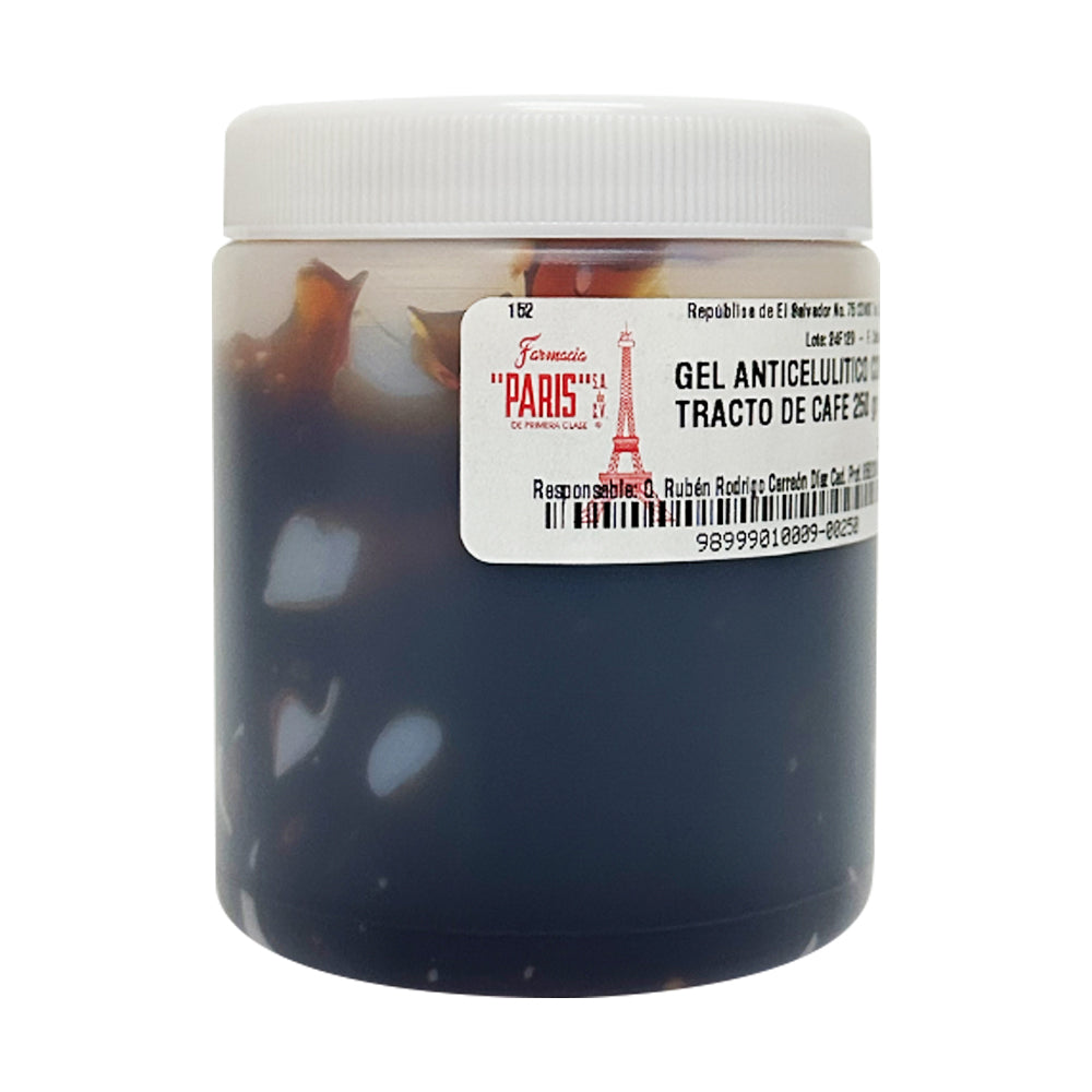 Gel anticelulítico con extracto de café 250 g