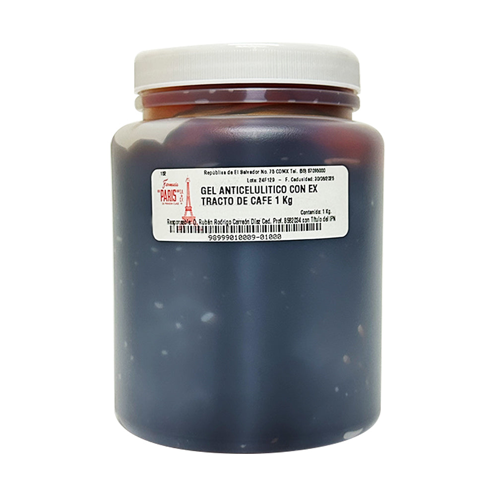 Gel anticelulítico con extracto de café 1 kg