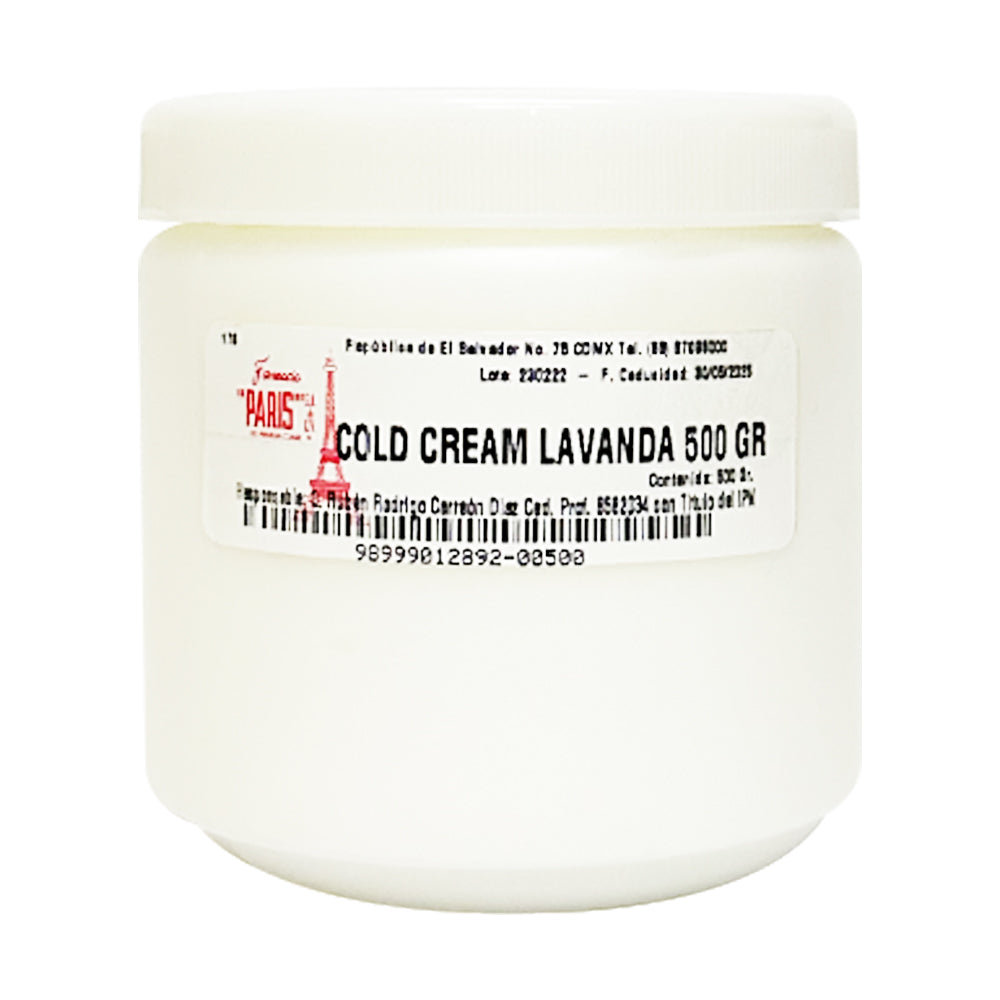 Cold Cream de lavanda 500 ml