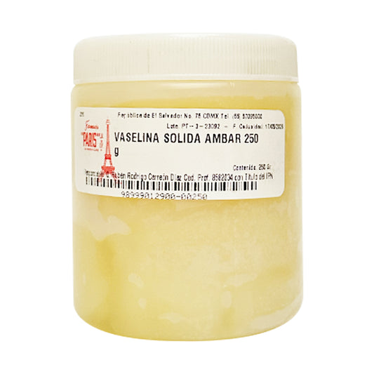 Vaselina solida ámbar 250 g