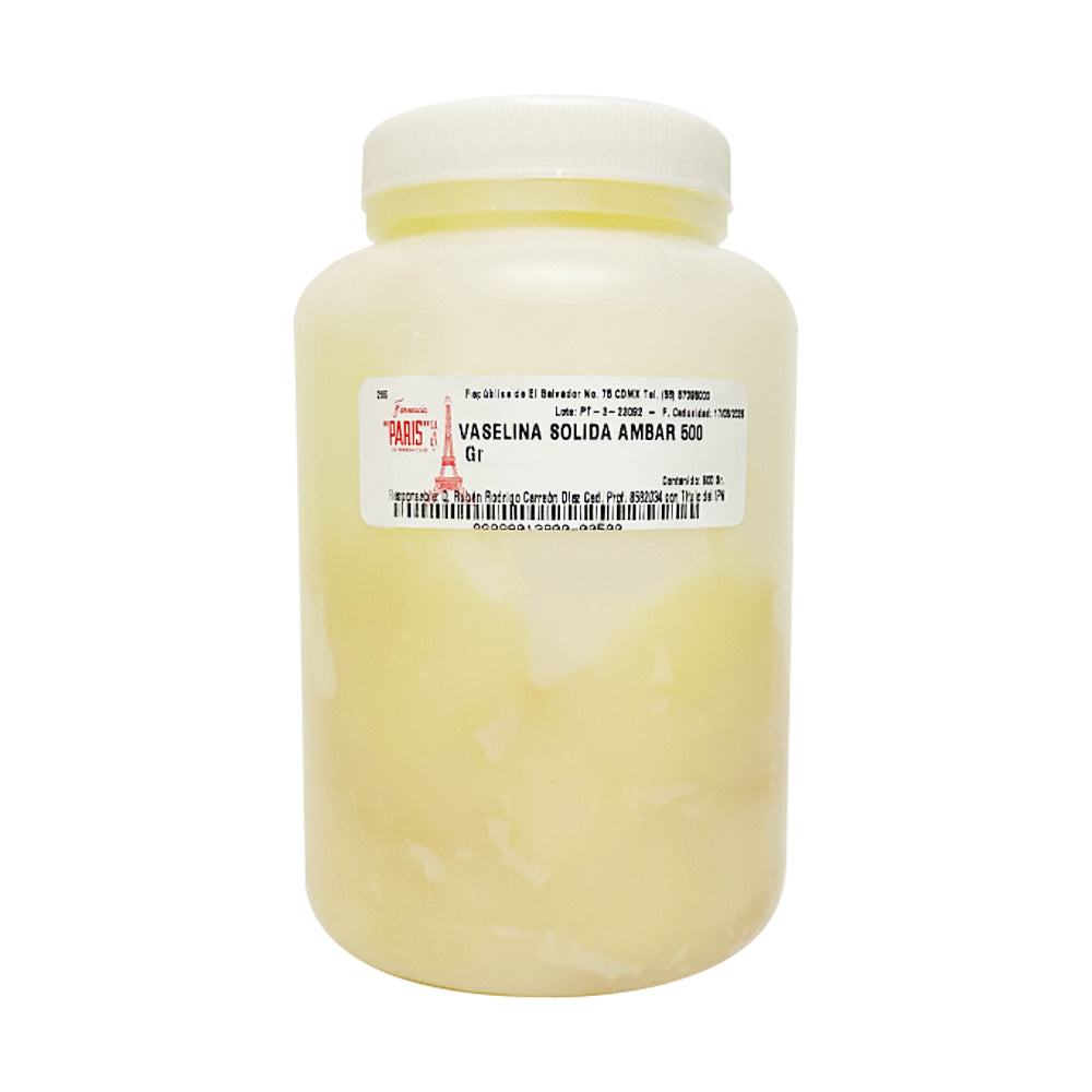 Vaselina solida ámbar 500 g