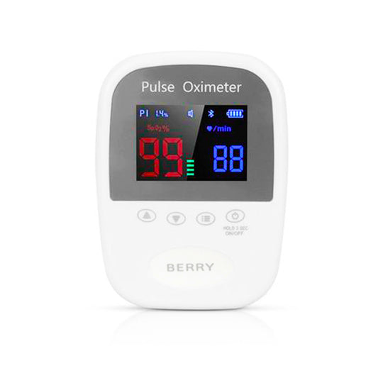 Oxímetro led Berry Med con sensor para adulto, pediátrico y neonatal